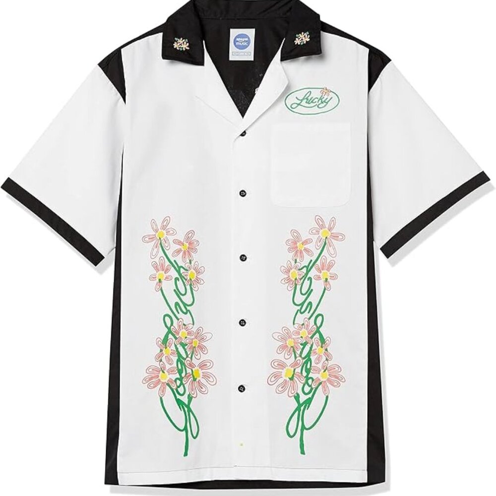 LUCKY DAYE "Roll Some More" Button-up Bowling-Style shirt 🍀 NEW!!! - Picture 3 of 13